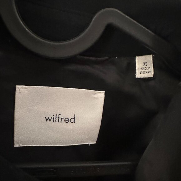 Aritzia Wilfred Little Cropped Jacket - Crepette in Black Size XS - Picture 4 of 4